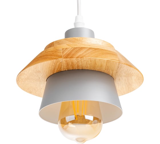 Люстра подвесная RITTER ALBERO 200x900 3м 1хЕ27 металл дерево 52449 6