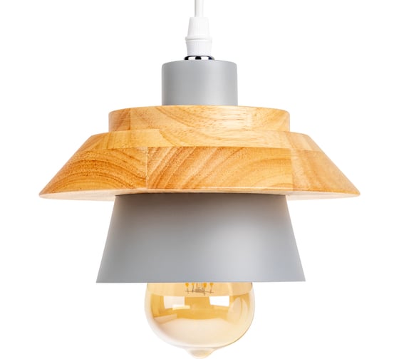 Люстра подвесная RITTER ALBERO 200x900 3м 1хЕ27 металл дерево 52449 6