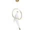 Светильник подвесной светодиодный RITTER декоративный BIRDIE 415x1200 4000 золото 51603 7 51603 7 6