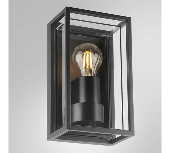 Уличный настенный светильник ARTE LAMP marfik A2322AL-1BK