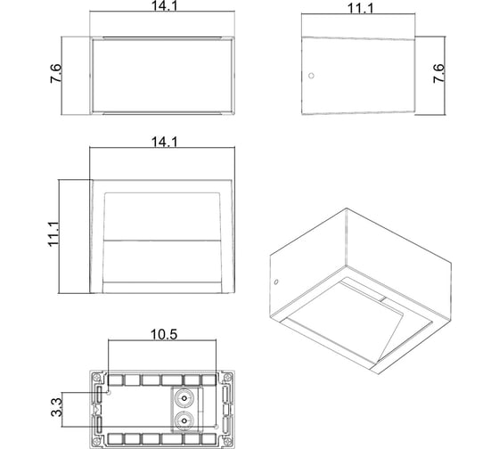 Фасадный светильник ARTE LAMP liverpool A1326AL-1BK