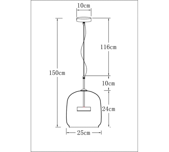 Подвесной светильник ARTE LAMP padova A2404SP-23SM