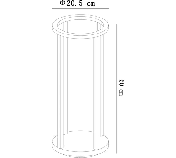 Ландшафтный светильник ARTE LAMP hassaleh A3370PA-1BK