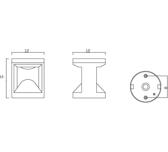 Ландшафтный светильник ARTE LAMP istanbul A6471FN-1BK
