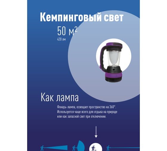 Аккумуляторный фонарь-светильник КОСМОС 2008M-LED, 3W LED + 24 0.5W LED, 24V0.9AH KOCAP2008M-LED