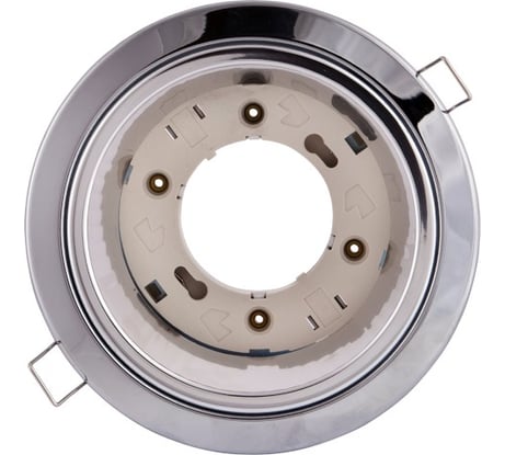 Встраиваемый светильник Uniel GX53/Н-2R с рефлектором, хром 2701