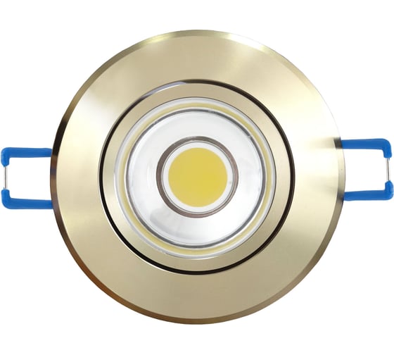 Светодиодный встраиваемый поворотный светильник Uniel ULM-R31-5W/NW IP20 GOLD, 110-240В 8788