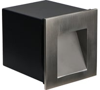Светильник встраиваемый в стену Neylight 2,8w led 3000k stainless steel NL-REW-622