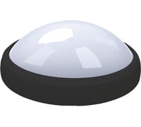 Светодиодный влагозащищенный светильник Uniel ULW-O03-8W/NW IP65, BLACK, Овал 11133