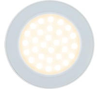 Накладной светодиодный светильник Uniel ULE-R03-3W/WW IP41, WHITE 8287