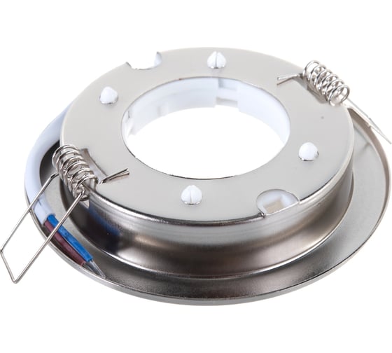 Встраиваемый ультратонкий светильник Uniel GX53/H2 NICKEL 10 PROM UL-00005054