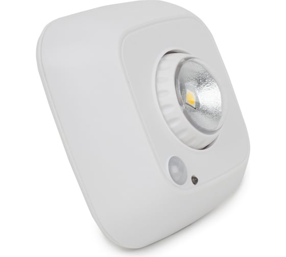 Фонарь-пушлайт СТАРТ ctapt pl-1led-sr c1 white белый на липучке 357