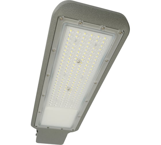 Светодиодный уличный консольный светильник FERON sp3022 100w 5000k 230v, серый, 48965