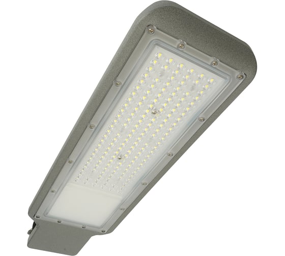 Светодиодный уличный консольный светильник FERON sp3022 100w 5000k 230v, серый, 48965