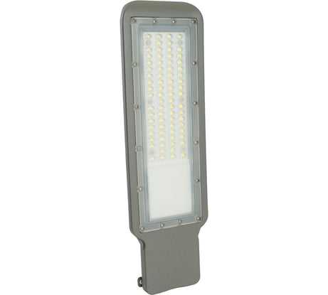 Светодиодный уличный консольный светильник FERON sp3021 50w 5000k 230v, серый, 48964