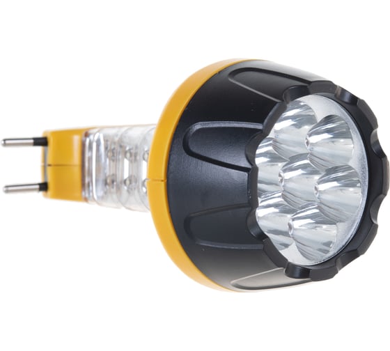Аккумуляторный светодиодный фонарь Smartbuy 7+8 LED, желтый SBF-88-Y