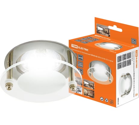 Встраиваемый светильник TDM ELECTRIC СВ 05-02 MR16 50Вт G5.3 хром SQ0359-0018