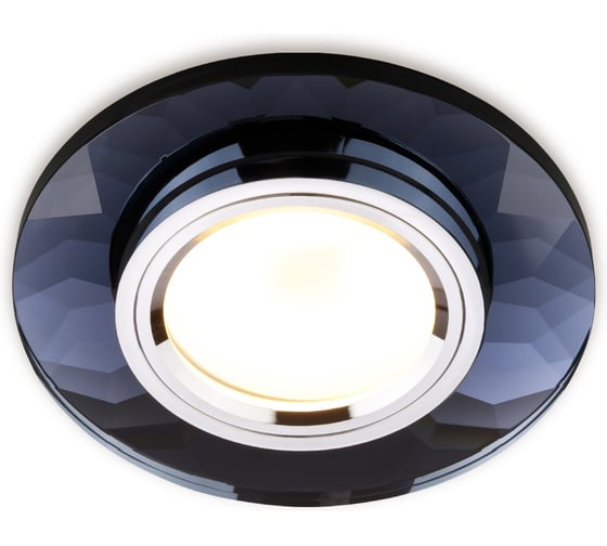 Встраиваемый светильник 50Вт G5.3 чёрный/хром TDM ELECTRIC SQ0359-0049