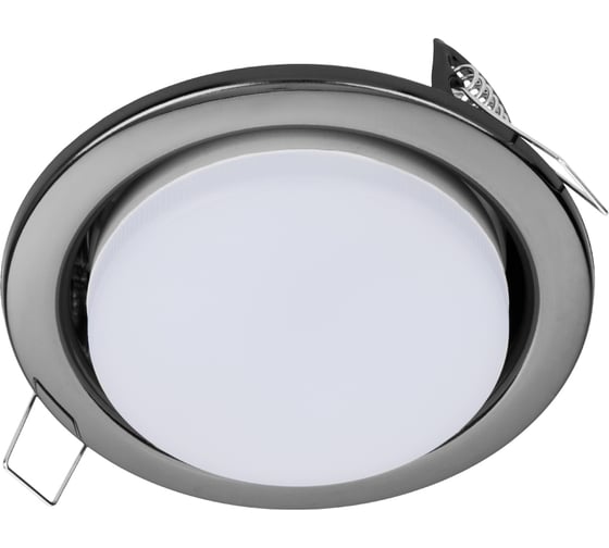 Светильник потолочный встраиваемый чёрный хром, GX53 230 В 50 Гц TDM ELECTRIC SQ0359-0061