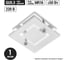 Встраиваемый светильник TDM ELECTRIC СВ 05-01 MR16 50Вт G5.3 хром SQ0359-0016 2