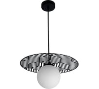 Светильник подвесной ЭЛЕТЕХ Марго 212 черн. (Плафон 8729) НСБ 01-40-191 Е14 [ИМ]1005405299