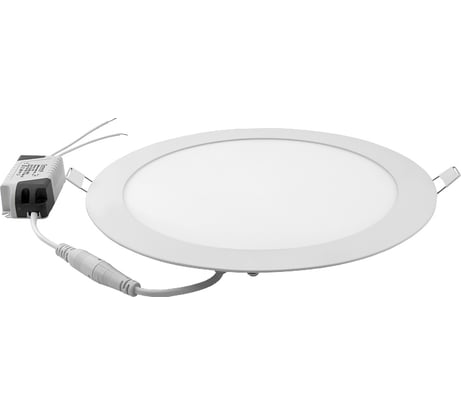 Светодиодный встраиваемый светильник General Lighting Systems круг 18W D223 (2 шт.уп.) 412171