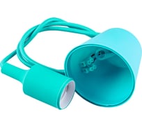 Патрон FERON для ламп со шнуром 1м, 230V E27, мятный, LH127 22360