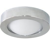 Потолочный встраиваемый светильник FERON MR16 G5.3 с матовым стеклом, хром, DL204 18576