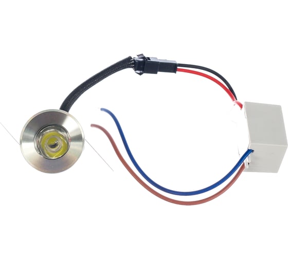 Светодиодный встраиваемый светильник FERON 1W, 230V, круглый G770 27667