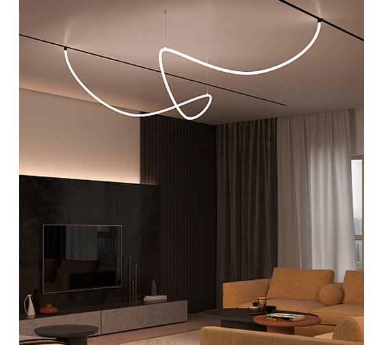 Магнитный трековый светильник ARTE LAMP LOOP A4911PL-1BK