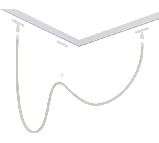 Магнитный трековый светильник ARTE LAMP LOOP A4910PL-1WH