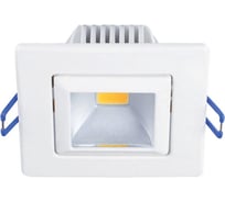 Светодиодный встраиваемый потолочный светильник Uniel ULМ-S61А-3W/NW WHITE 8597