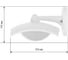 Светильник уличный LED TDM ELECTRIC "СИТИ" 8 Вт 230 В 6500 К настенный белый SQ0330-1332 3