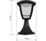 Светильник уличный LED TDM ELECTRIC "СИТИ" 8 Вт 230 В 6500 К напольный черный SQ0330-1328 3