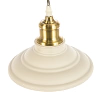 Подвесной светильник Camelion PL-600 Loft C69 белый+старинная медь 13418