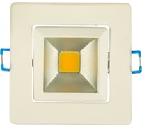 Встраиваемый потолочный светодиодный светильник Uniel ULМ-S61A-3W/WW WHITE 8596