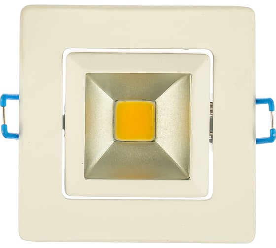 Встраиваемый потолочный светодиодный светильник Uniel ULМ-S61A-3W/WW WHITE 8596