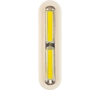 Светодиодный светильник-кнопка FERON 1LED, 3W, 3хAAA, 150х40х25мм, белый, FN1210 23381