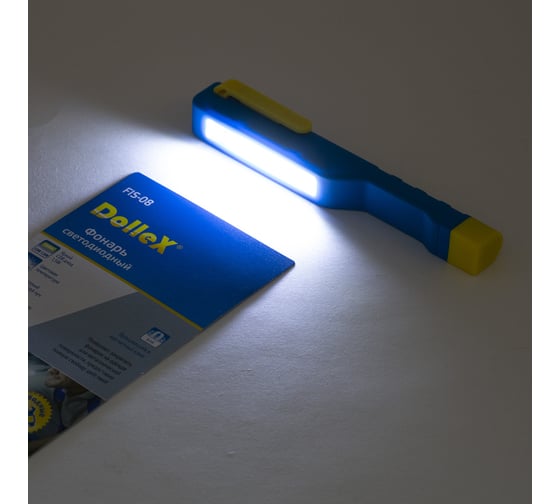 Светодиодный инспекционный фонарь DolleX Penlight 1хCOB 3xAAA магнит FIS-08