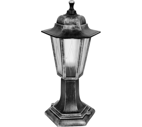 Светильник садово-парковый Camelion PP4104 C42 НТУ 06-60-001 У1 "Оскар1" чёрный +серебро 13844