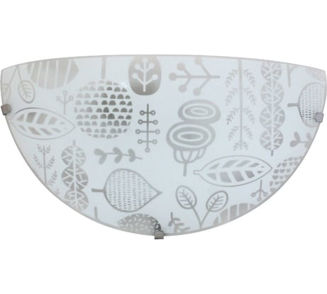 Светильник Элетех Лужок 300/2 НББ 21-60 М19 ИУ матовый белый/клипсы штамп металлик 1005209256