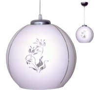 Светильник Элетех Крокус сфера НСБ 72-60 М50 белый матовый /шнур прозрачный ИУ 1005251179