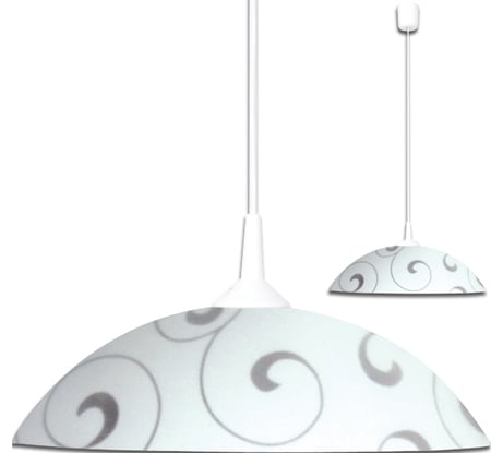 Светильник Элетех Марокко 460 НСБ 72-60 М50 матовый белый/шнур белый 1005251412