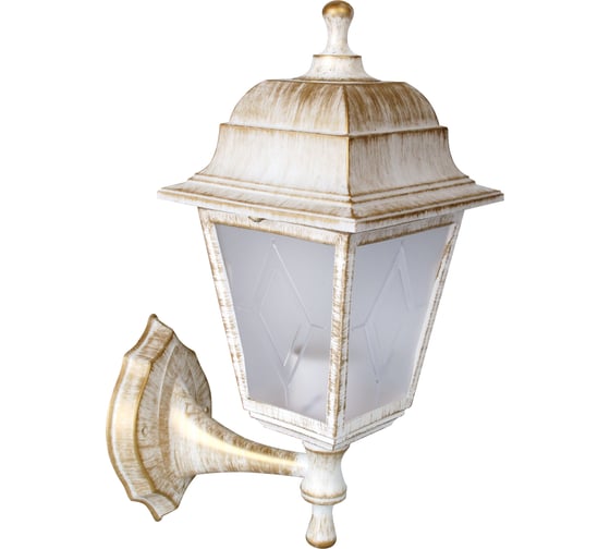 Садово-парковый светильник Camelion Леда PP4201/02 белый/бронзовый 13853