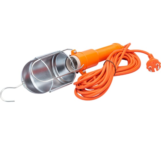 Переносной светильник Megapower под лампу E27 до 60 W 220 V длина провода 5 м M-22005