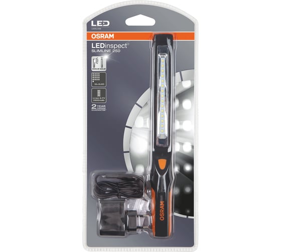 Фонарь Osram Ledinspect Slimline 250 black магнит LEDIL206