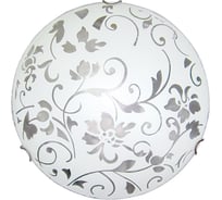 Светильник Элетех Эрика 300 НПБ 01-60-125 М02 ИУ матовый белый/клипсы хром 1005204379