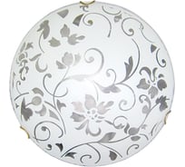 Светильник Элетех Эрика 300 НПБ 01-2х60-139 М16 ИУ матовый белый/клипсы золото 1005204380