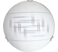 Светильник Элетех Элегант 250 НПБ 01-60-130 М15 ИУ матовый белый/клипсы хром 1005204226