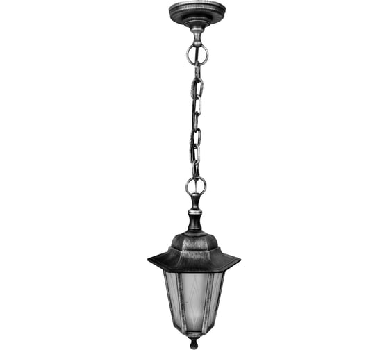 Садово-парковый светильник Camelion Адель1 черный + серебро PP4105 C42 НСУ 06-60-001 У1 13852 1